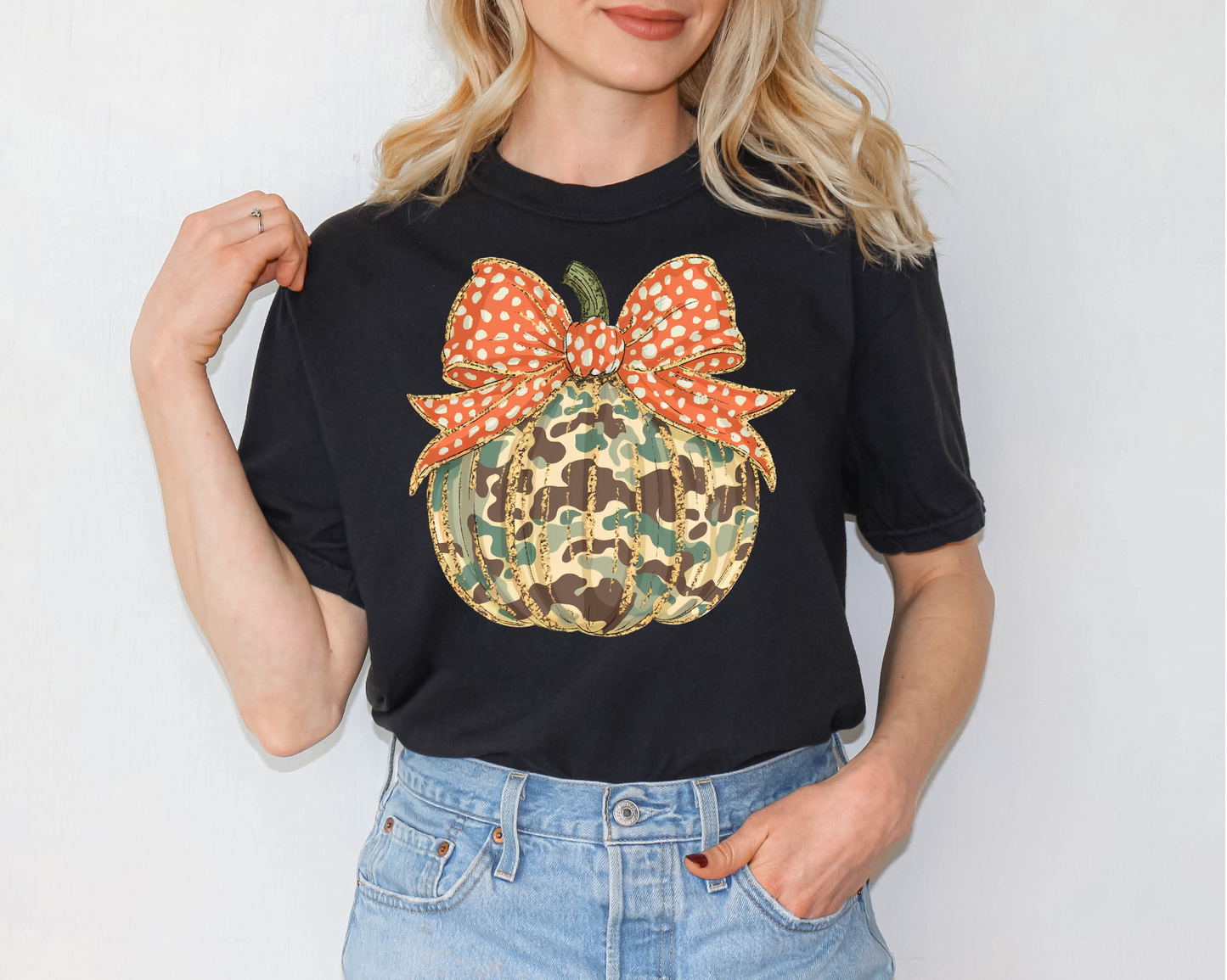 Rustic Glam Pumpkin Tee