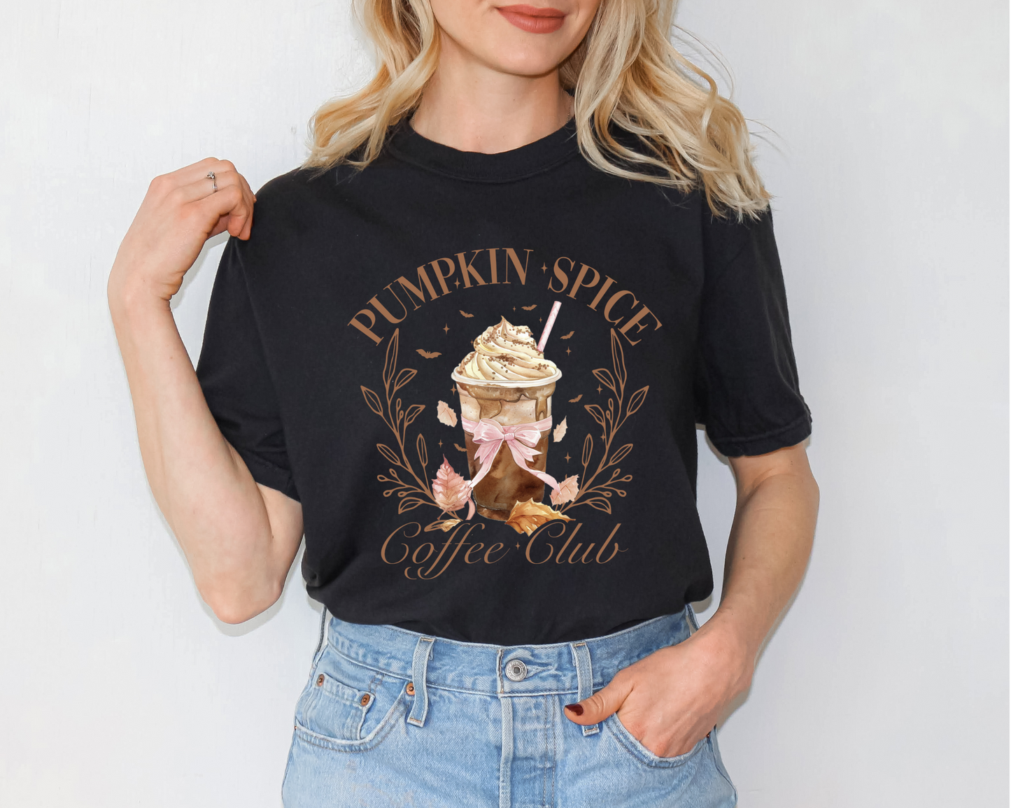 Pumpkin Spice Coffee Club Tee