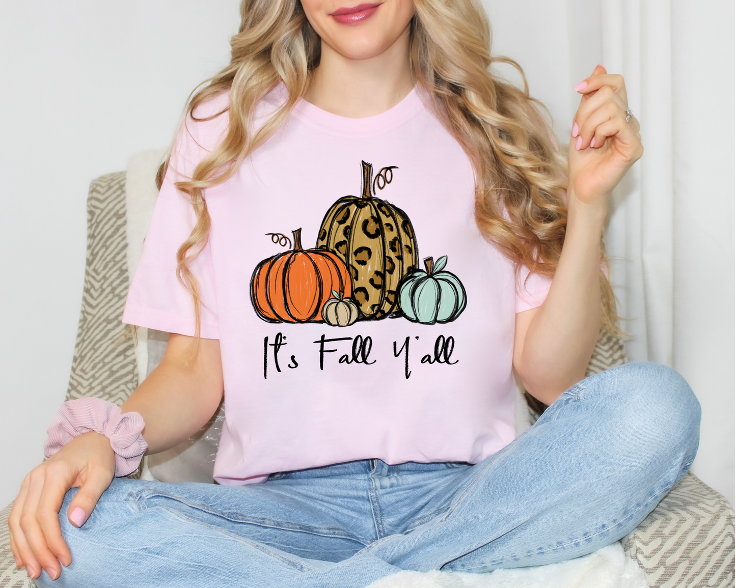 It's Fall Y'all Pumpkins Tee