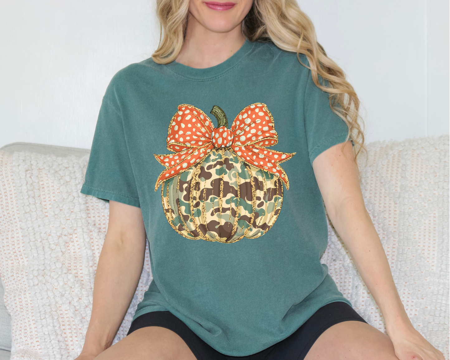 Rustic Glam Pumpkin Tee
