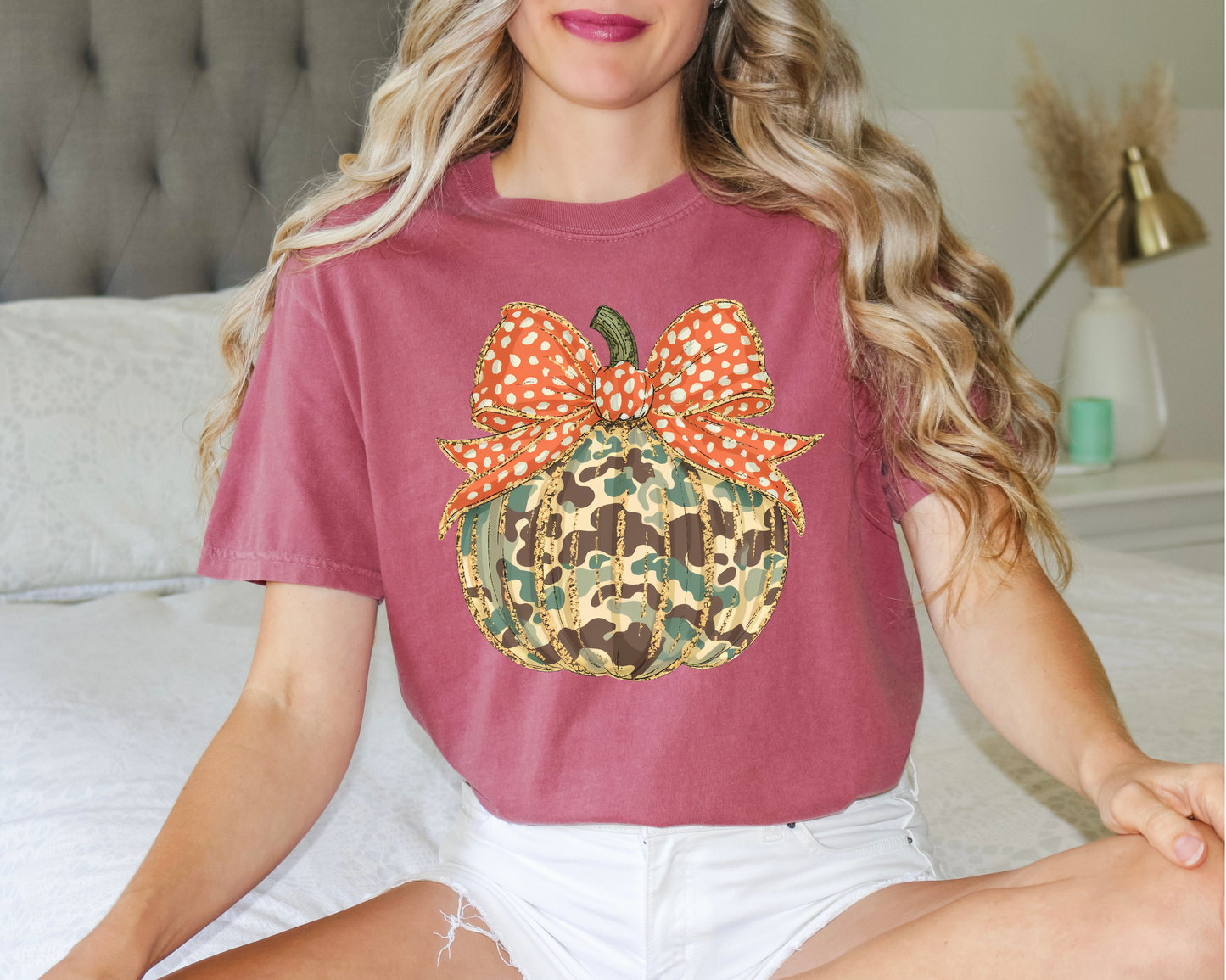 Rustic Glam Pumpkin Tee