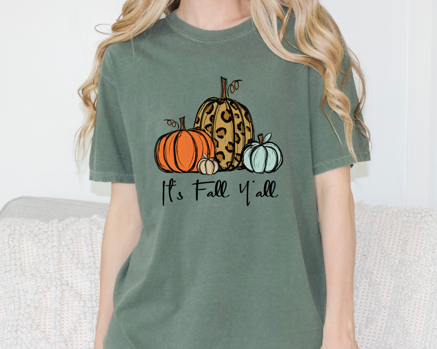 It's Fall Y'all Pumpkins Tee