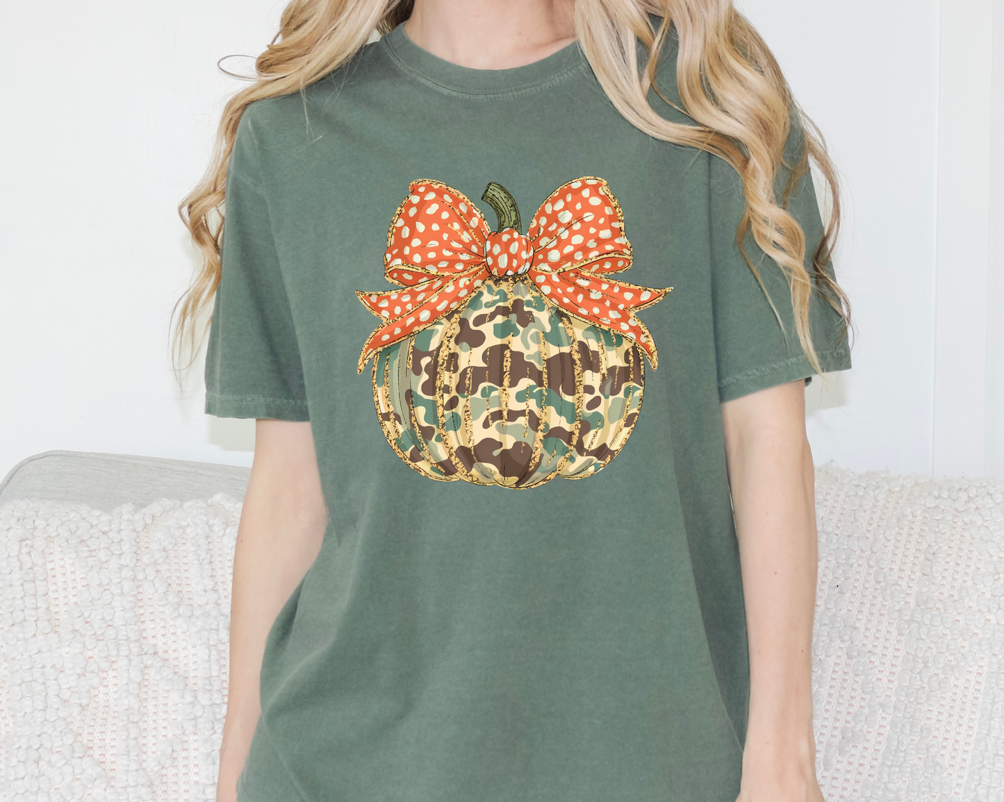 Rustic Glam Pumpkin Tee