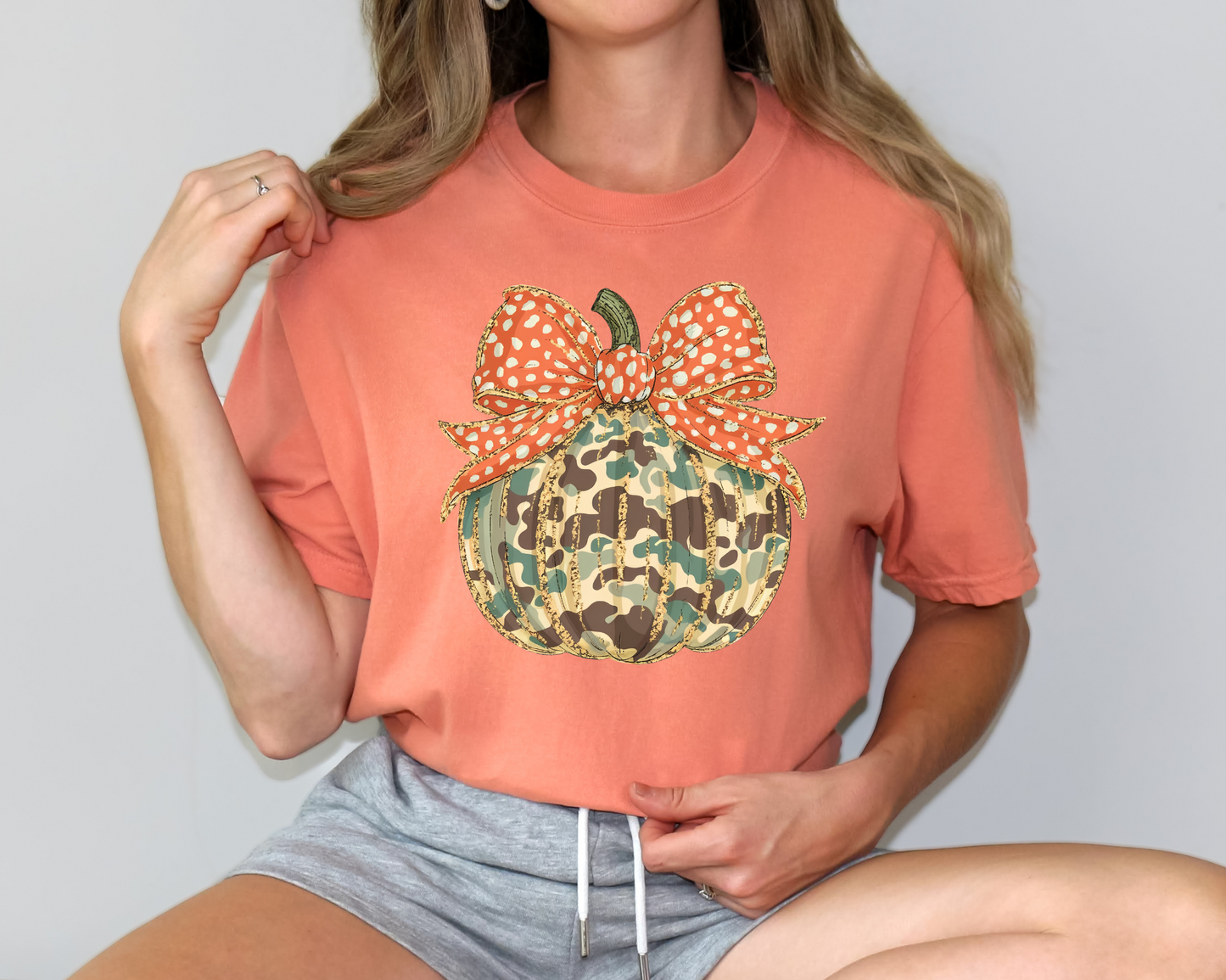 Rustic Glam Pumpkin Tee