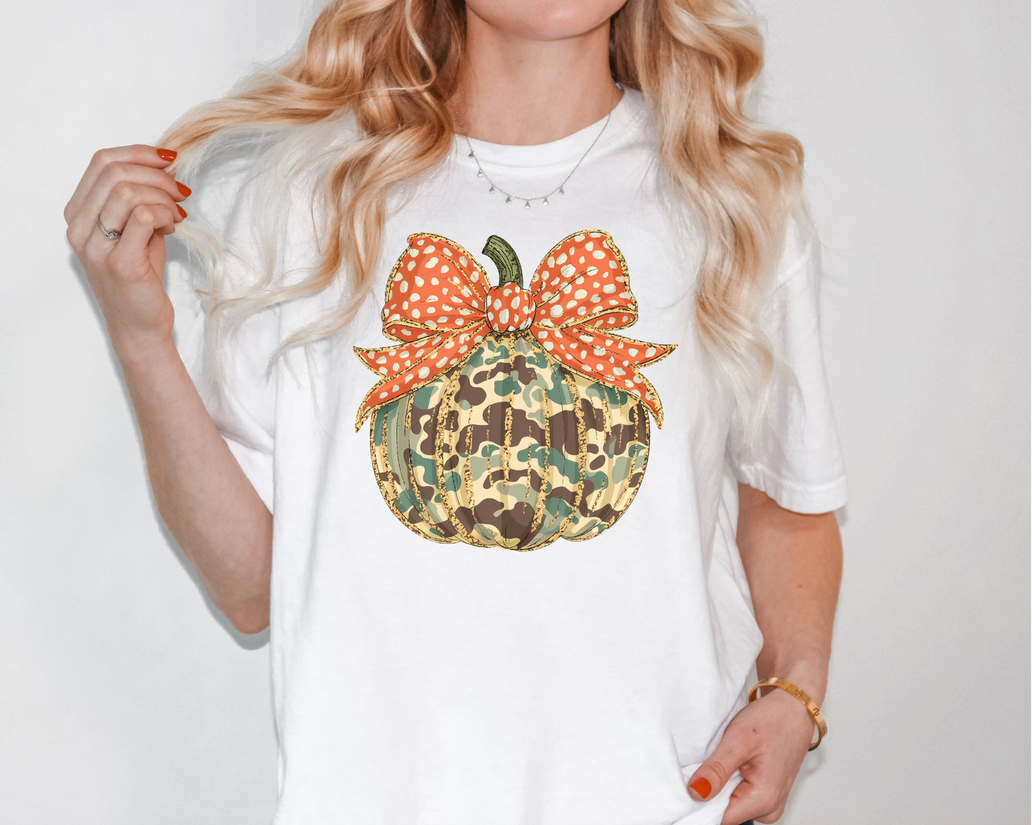 Rustic Glam Pumpkin Tee