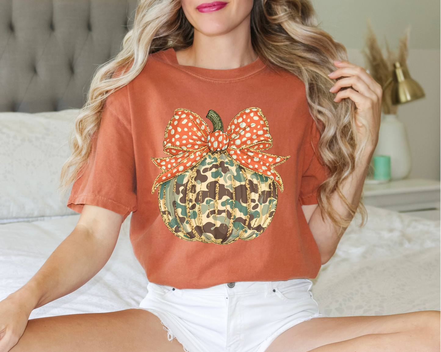 Rustic Glam Pumpkin Tee