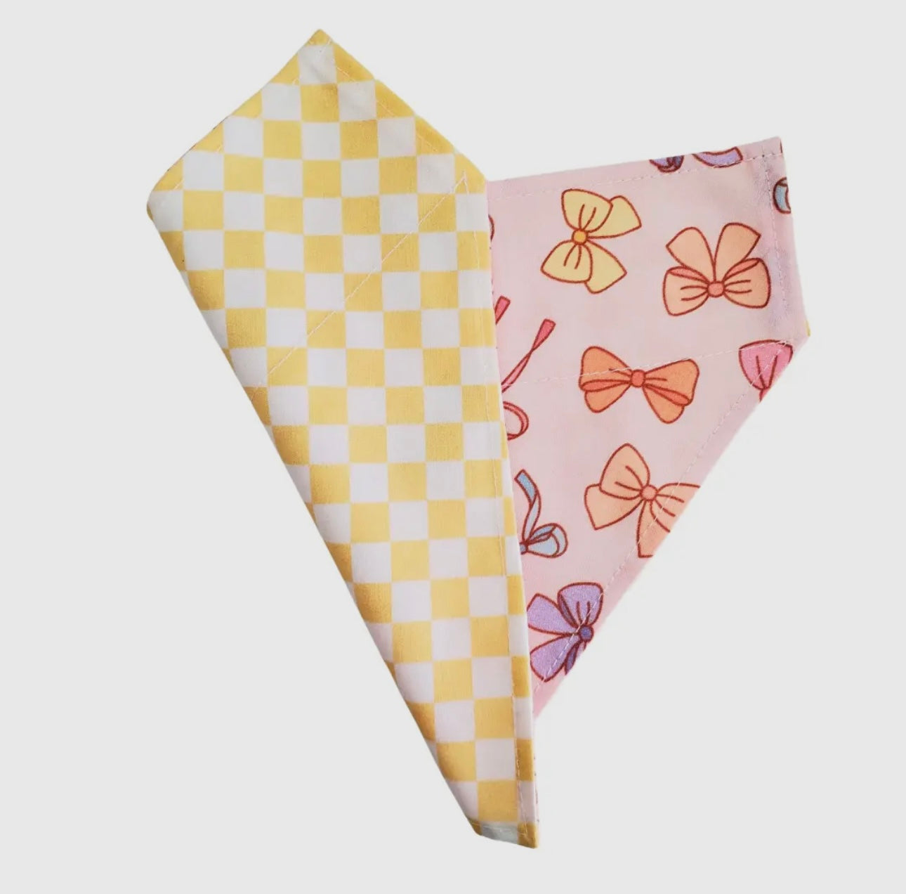 Pink Bows - Reversible Dog Bandana