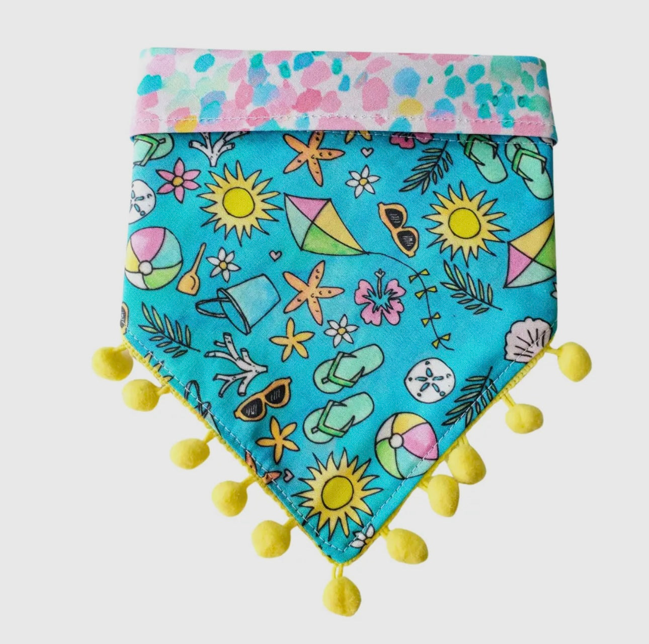 Beach Day - Reversible Dog Bandana