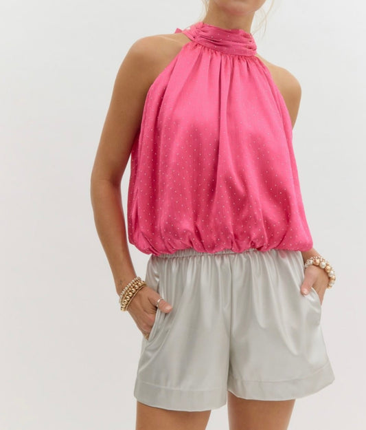 Sparkle & Shine Halter Top