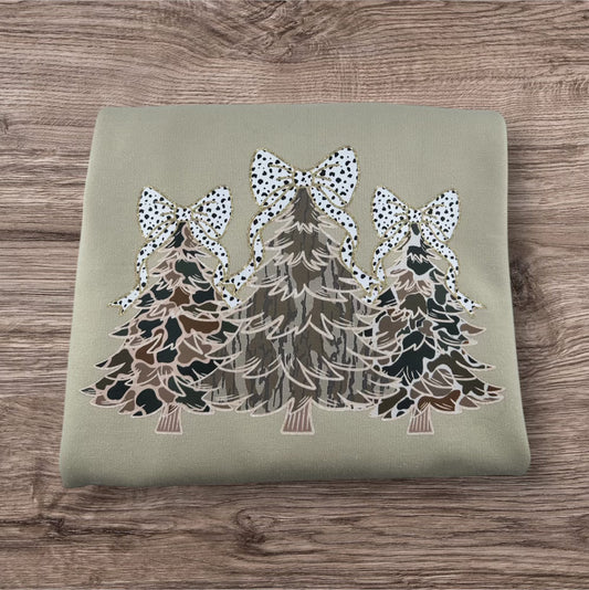 Camo Christmas Tree Sweatshirt