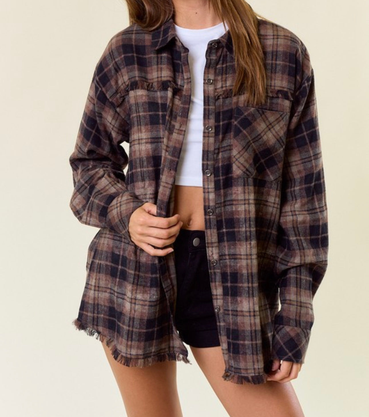 Frayed & Cozy Flannel