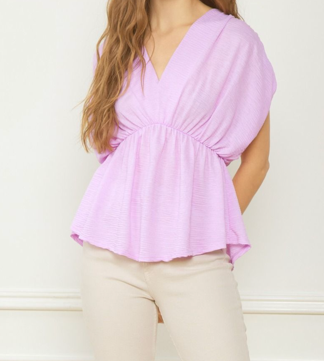 Effortless V-Neck Top