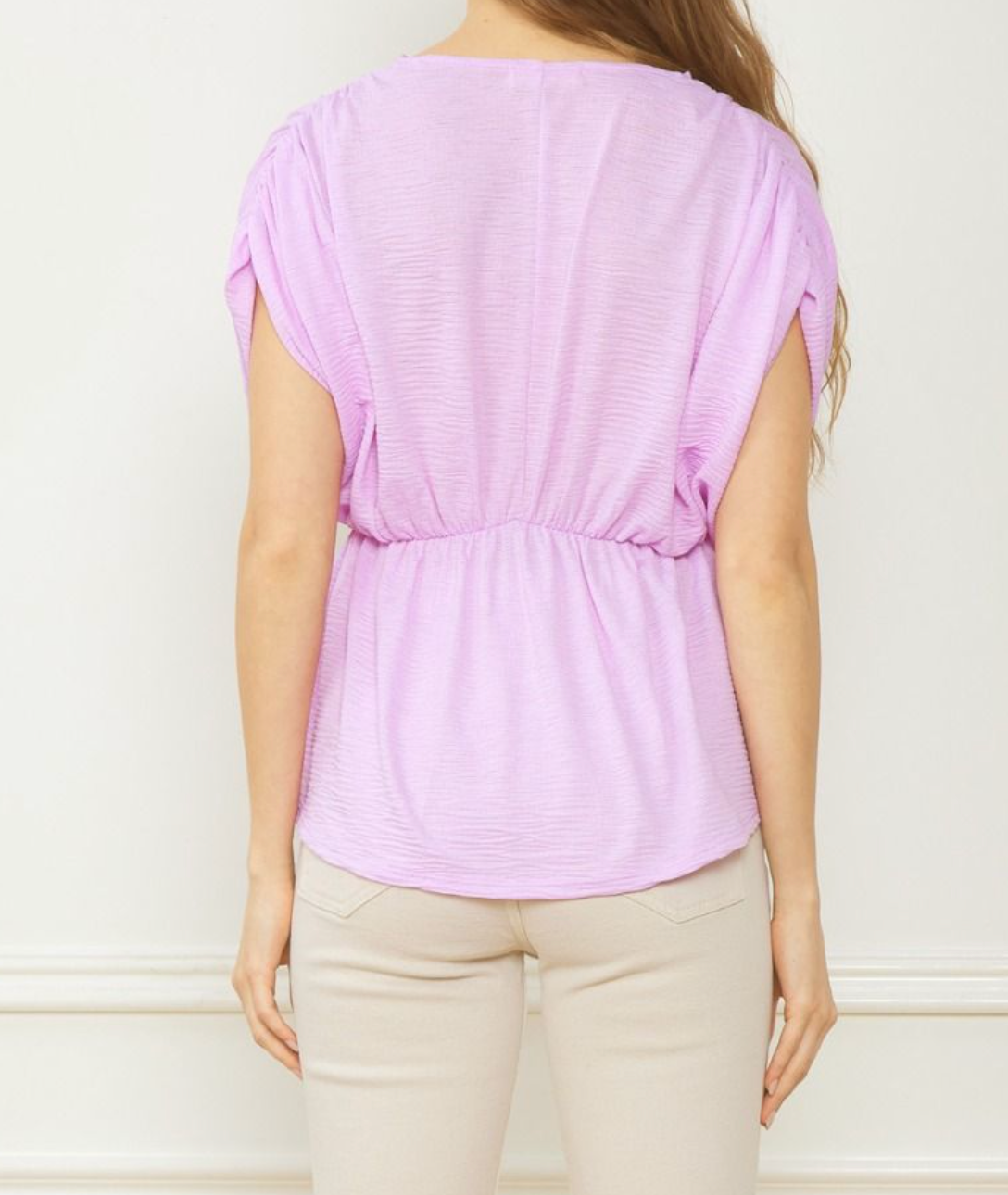 Effortless V-Neck Top