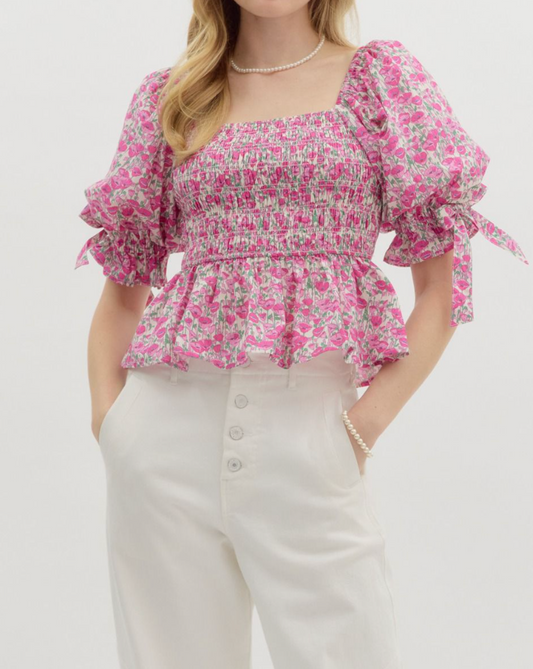 Floral Blossom Top