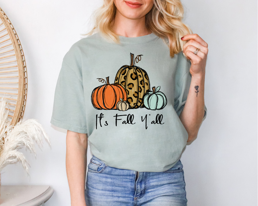 It's Fall Y'all Pumpkins Tee