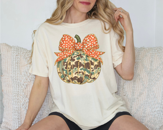 Rustic Glam Pumpkin Tee