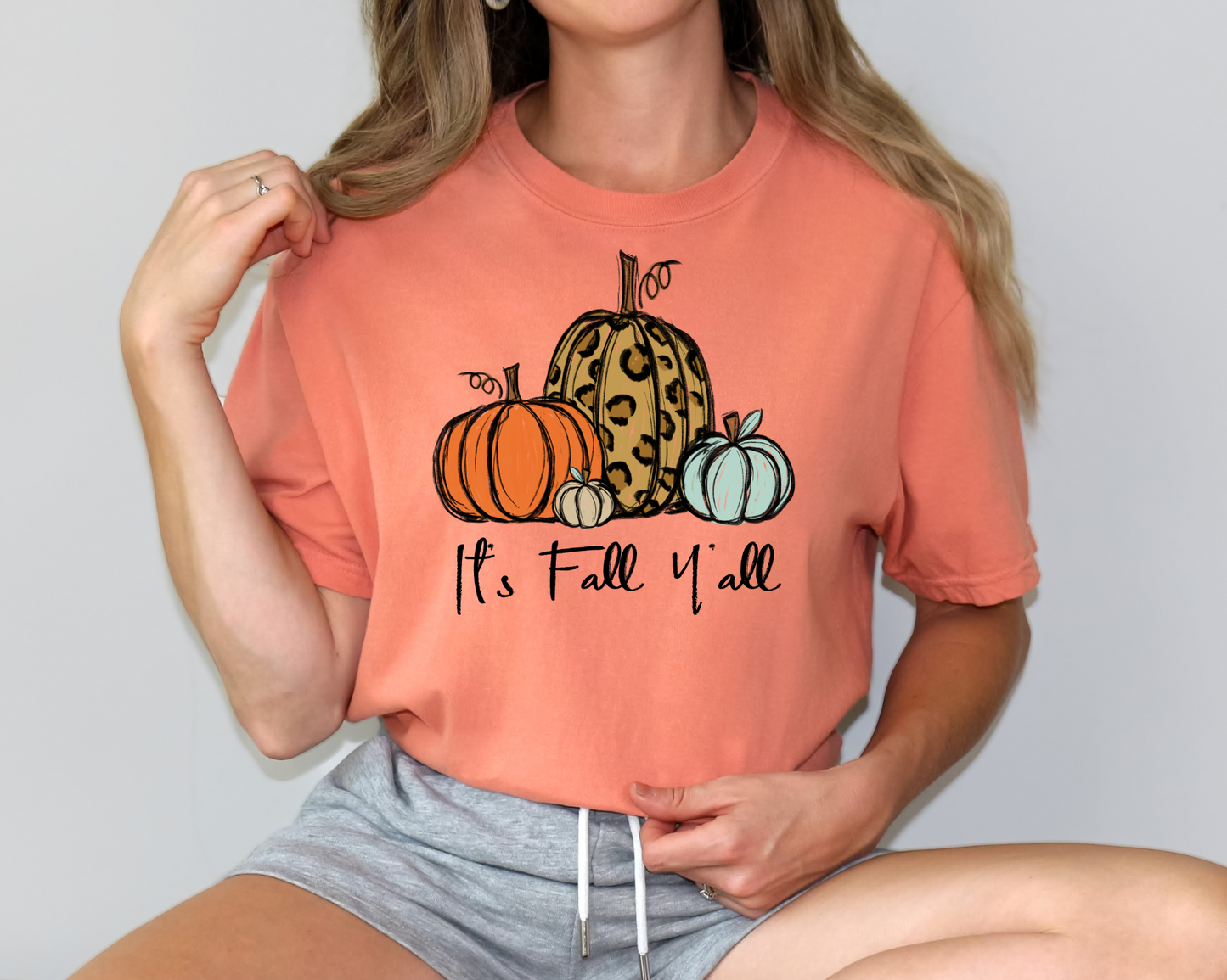 It's Fall Y'all Pumpkins Tee